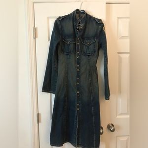 Denim dress